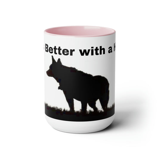 Life is Better With a Heeler" Seasonal and Holiday Gift Coffee Mug
