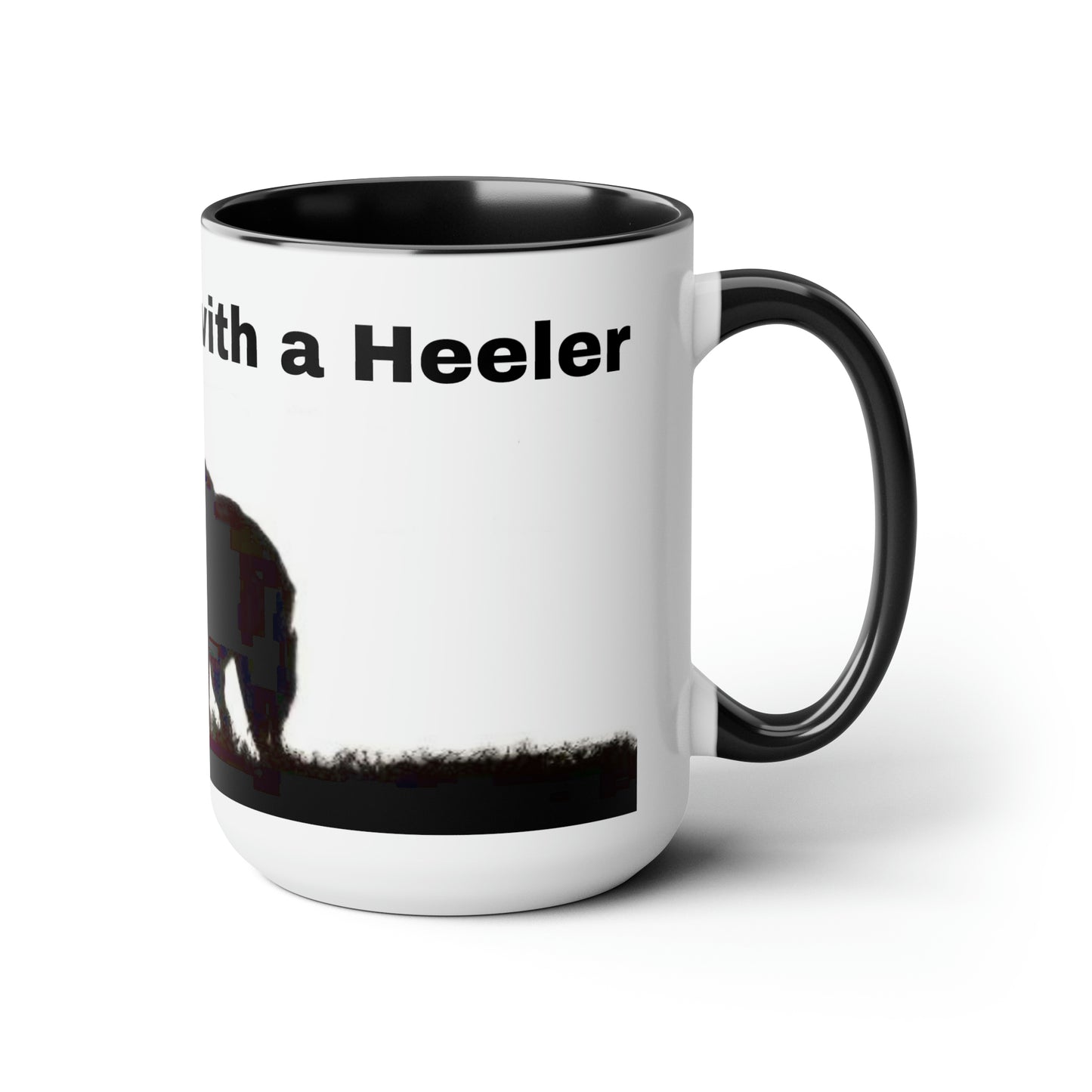 Life is Better With a Heeler" Seasonal and Holiday Gift Coffee Mug