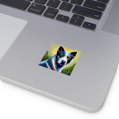 Australian Cattle Dog Square Stickers