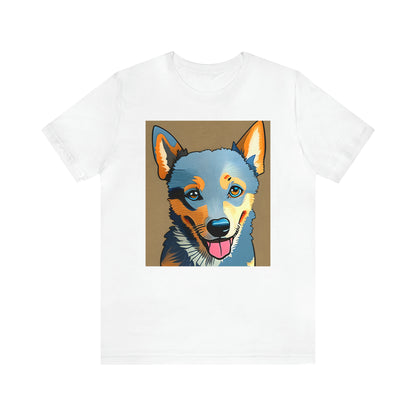 Chibi Blue Heeler Short Sleeve T-Shirt