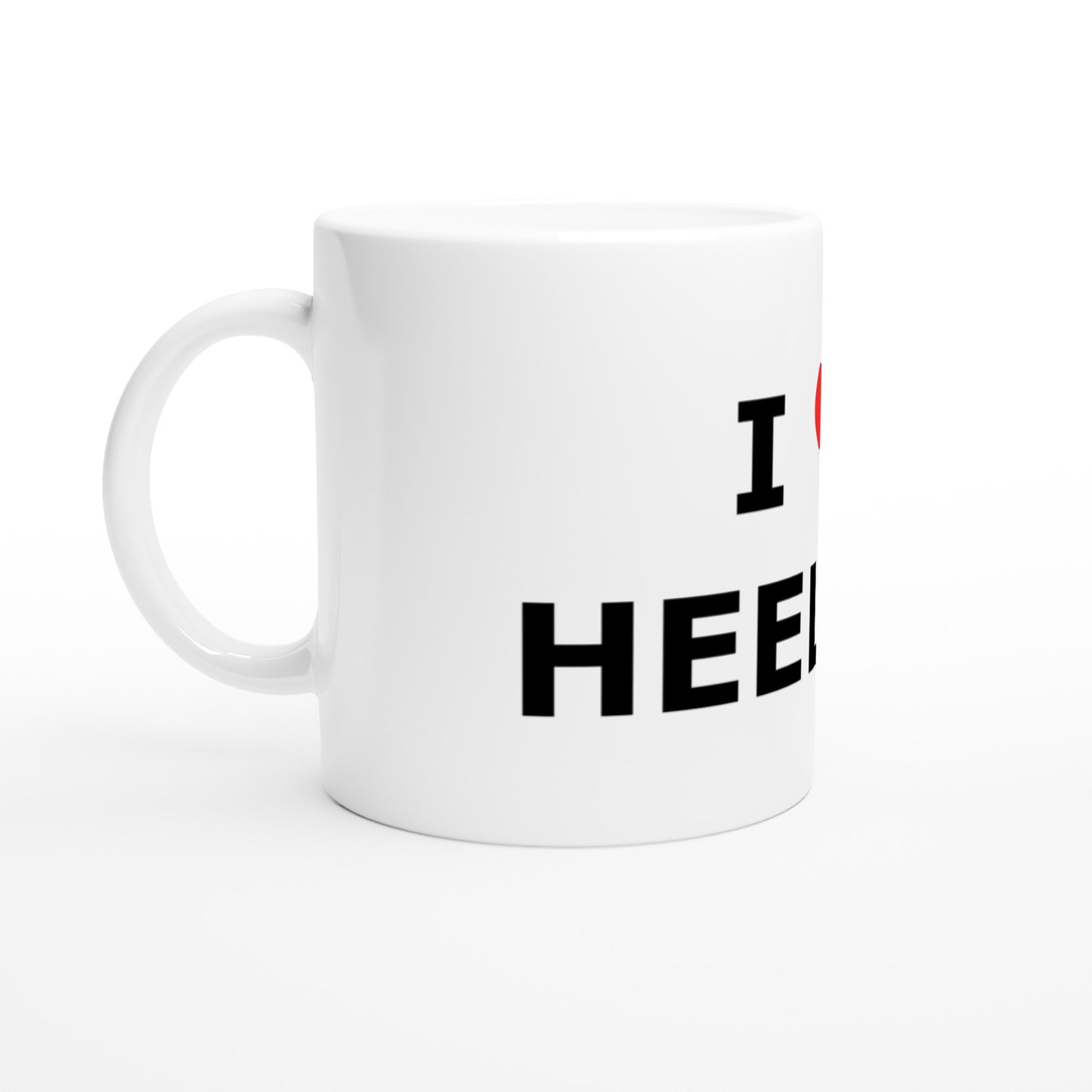 I Love Heelers White 11oz Ceramic Mug