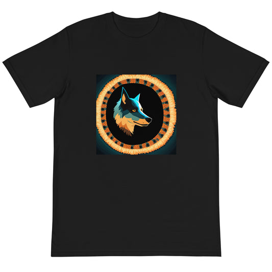 Blue Heeler Retro Game Organic T-Shirt