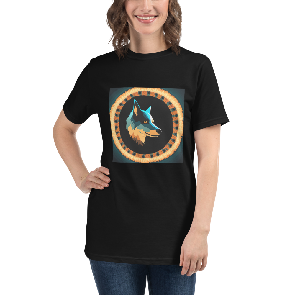 Blue Heeler Retro Game Organic T-Shirt