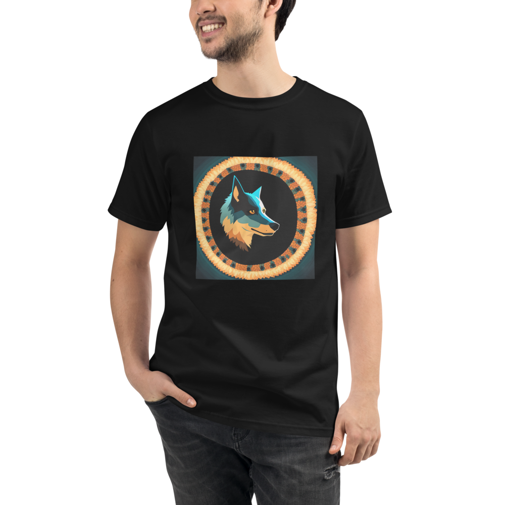 Blue Heeler Retro Game Organic T-Shirt