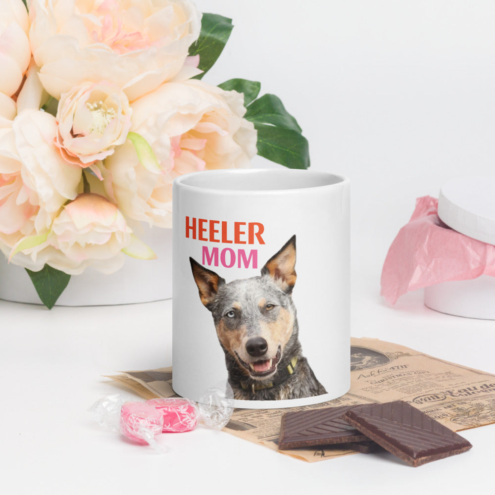 Heeler Mom Mug - Coffee Cup for Dedicated Cattle Dog Mothers